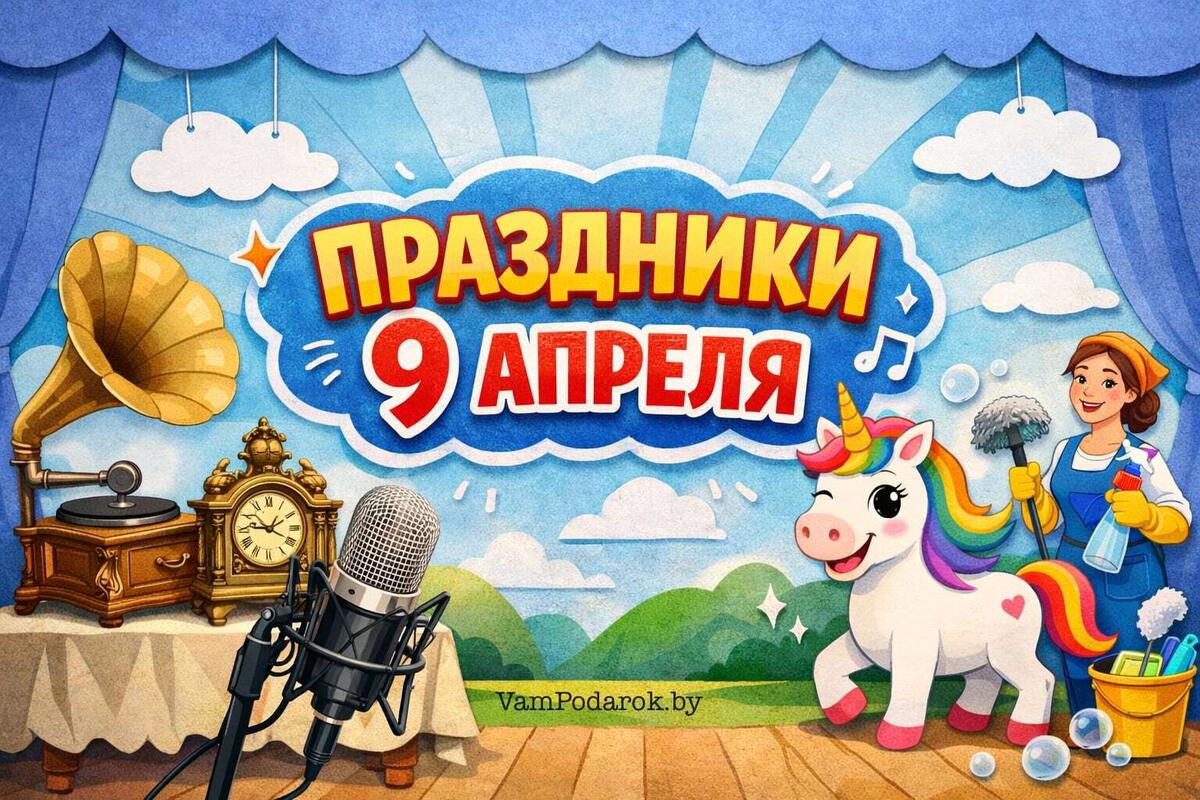 Праздники 9 апреля – открытки и картинки