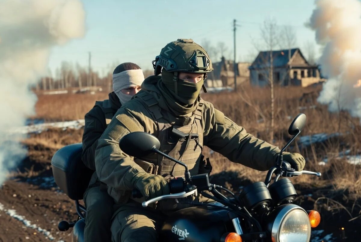    Хабаровский офицер вывозил раненых на мотоцикле под шквальным огнём на СВО