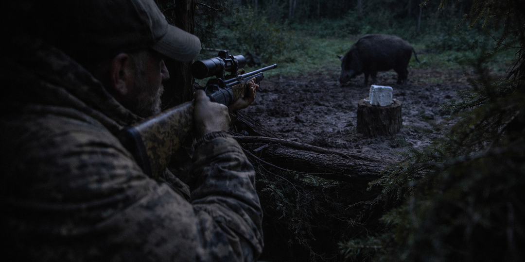НОЧНАЯ ЗАСИДКА У СОЛОНЦА: КАК ОХОТНИК ЖДАЛ КАБАНА И ЧУТЬ НЕ ПРОПУСТИЛ ЕДИНСТВЕННЫЙ ШАНС