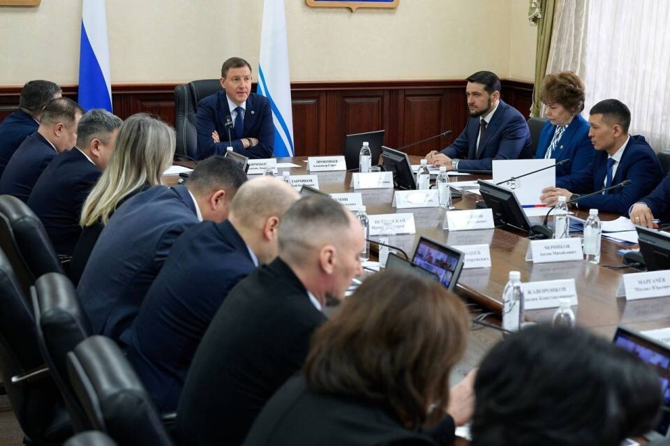    Заседание правительства Республики Алтай. Источник: t.me/asprokopyev