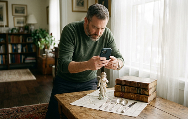 Как сфотографировать старую вещь для оценки: чек-лист за 3 минуты