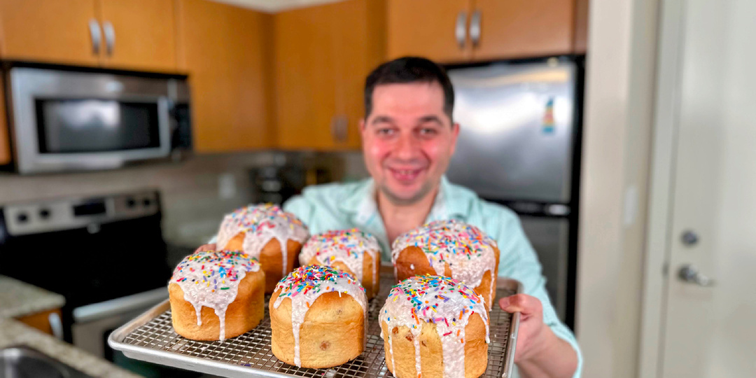 Пасхальный кулич который получается у Всех 100%. Мягкий, Влажный и Очень вкусный Рецепт на сметане!!