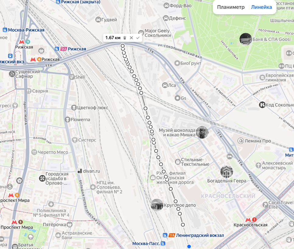 Здесь и далее подготовлено с использованием инструмента Яндекс.Карты, за что огромное спасибо службам Яндекса