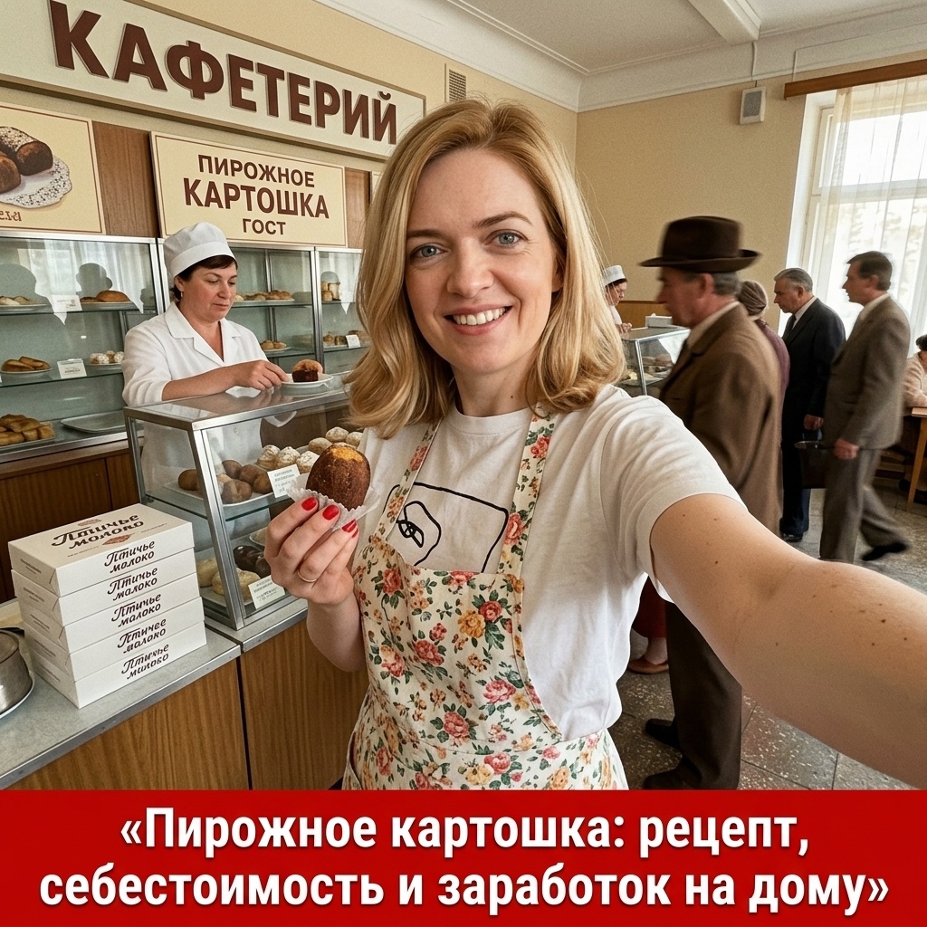    Готовое пирожное картошка для продажи на дому admin