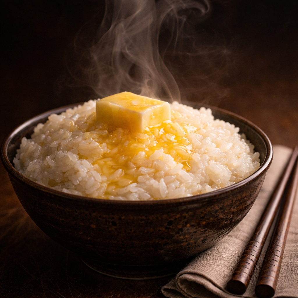 Холодное масло, горячий рис - и тот самый момент, когда вкус становится «золотистым»