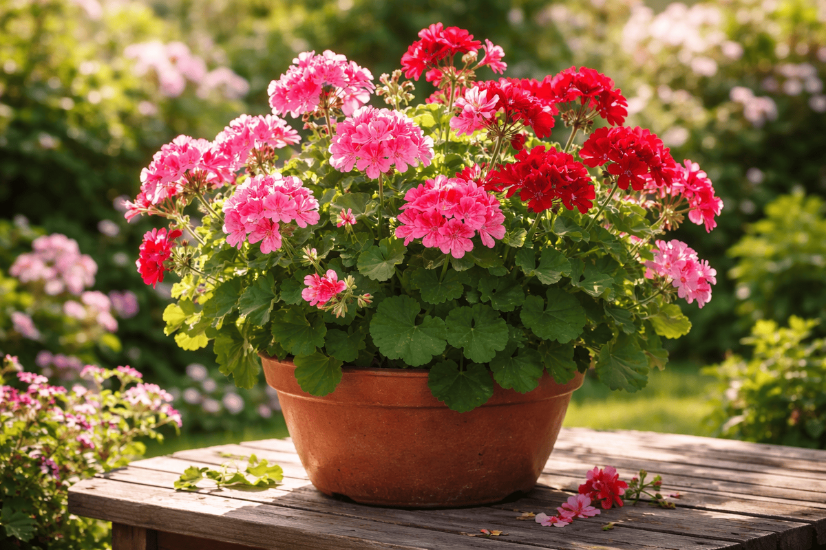    Весенняя подкормка решает всё для герани / progorod59