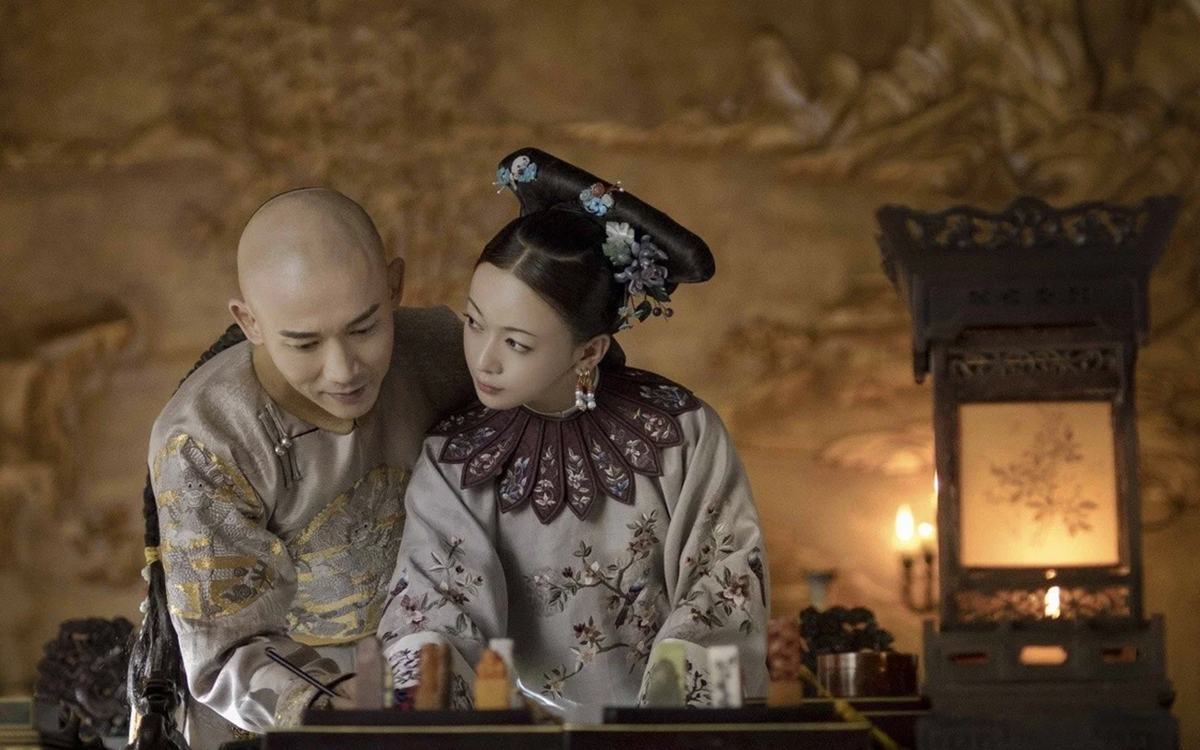 Кадр из дорамы "Покорение дворца Яньси"