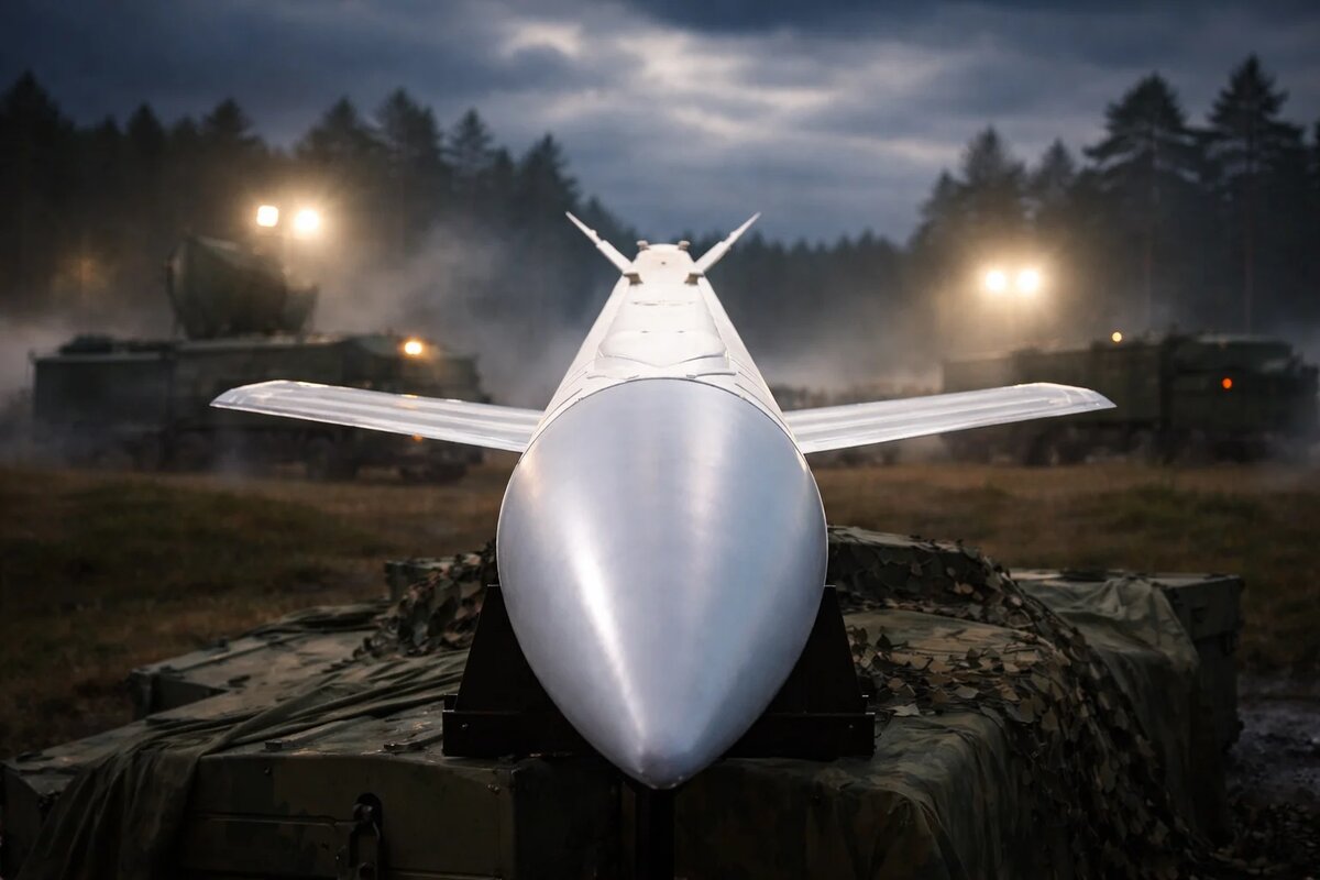    «Гром-Э1» — исходная версия планирующей авиабомбы с двигателем, ставшая прототипом более мощной «Гром-Э2»