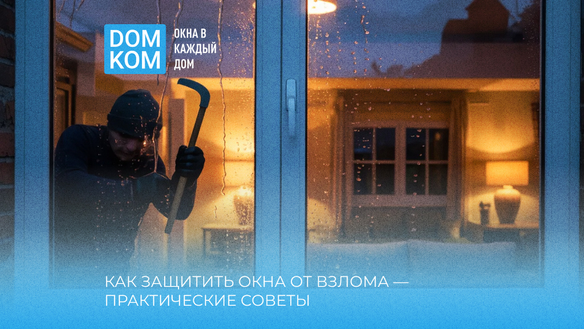 Как защитить окна от взлома — практические советы