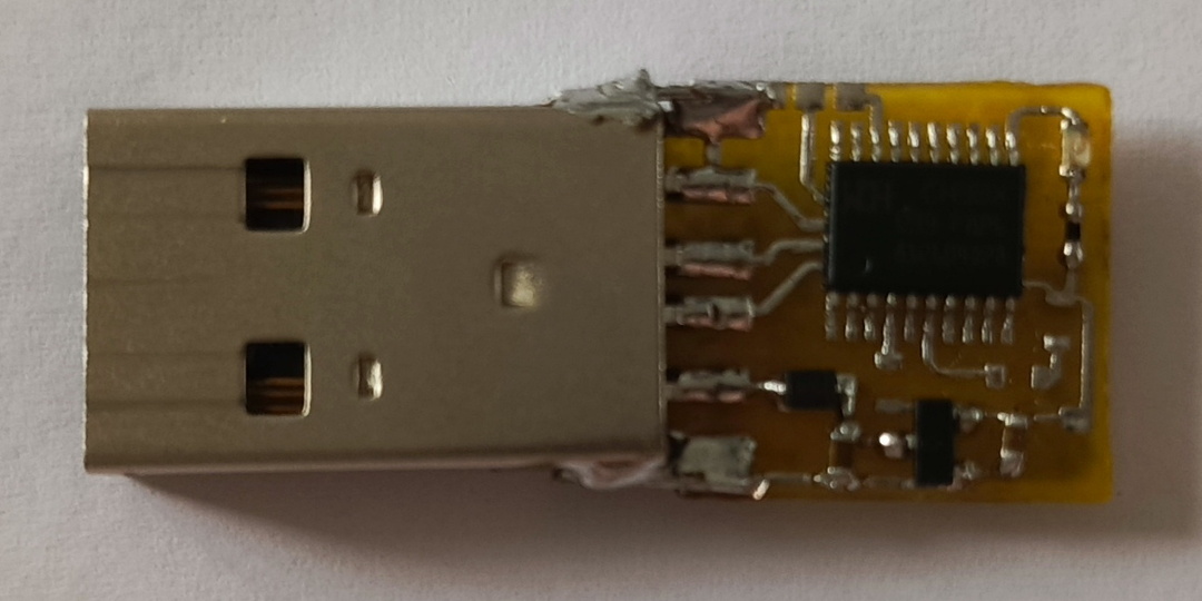 Имитатор движения мыши на МК CH32X033 (WinChipHead)