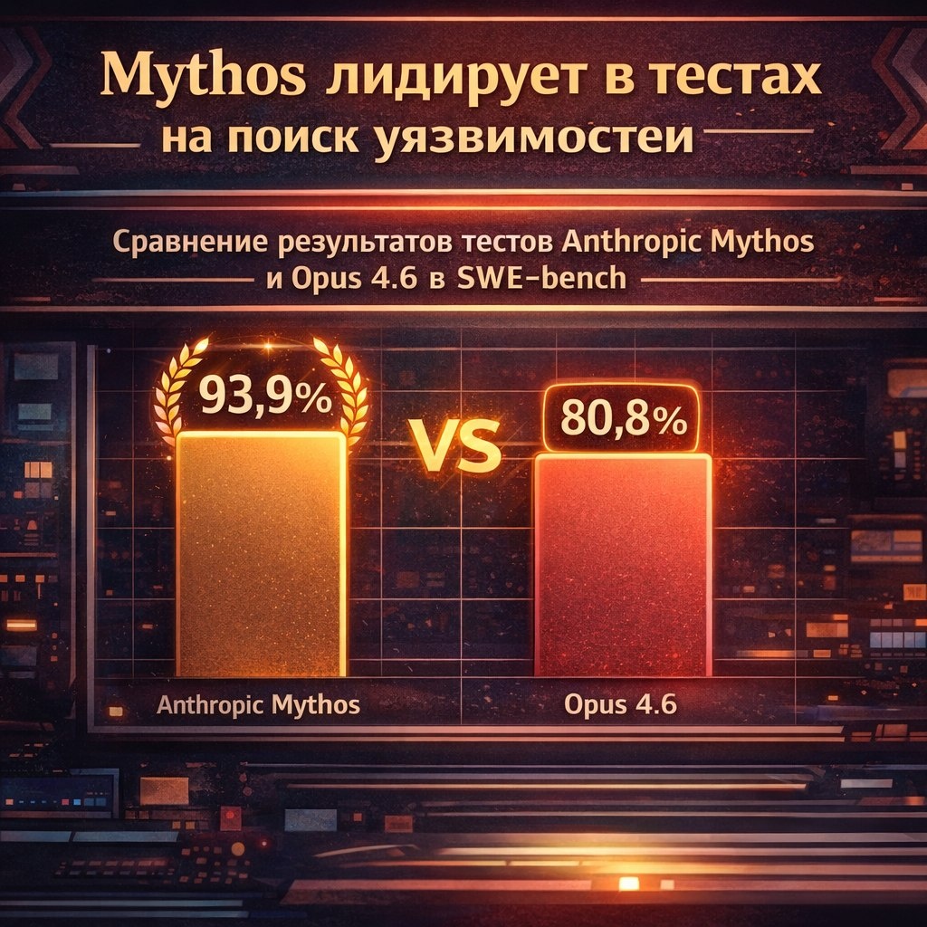 Mythos лидирует в тестах на поиск уязвимостей