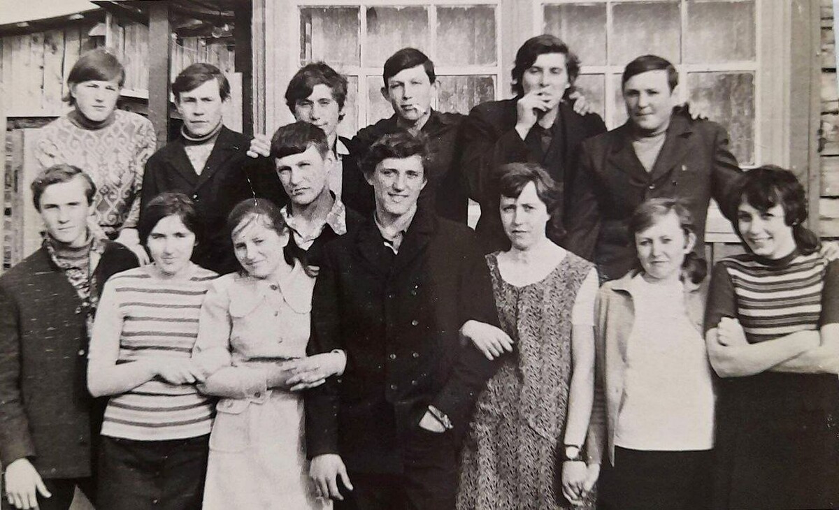 Фото из открытых источников. Проводы в Армию В. Пучинского, 1975 г. Б-Мурта