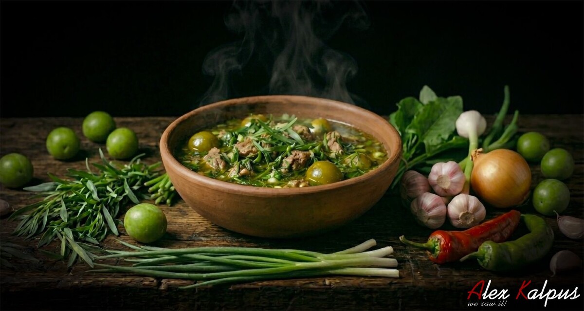 Чакапули с щавелем и цицмати: весенний аромат Тбилиси в вашей тарелке