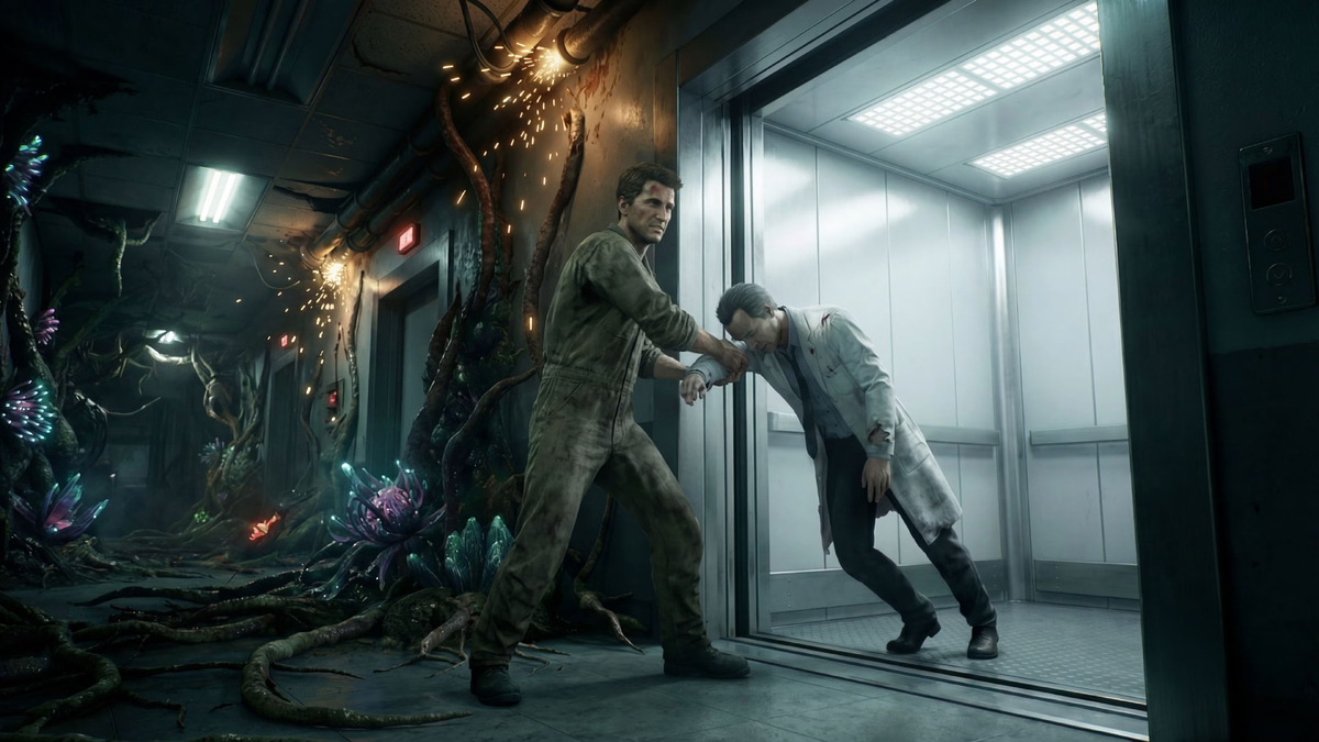    Больше не Дрейк. Авторы 28 Floors: Outbreak перерисовали странный ключевой арт игры