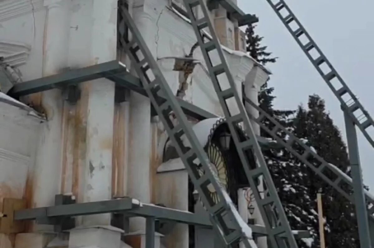    Восстановление Преображенской церкви в Калуге не завершат до конца года