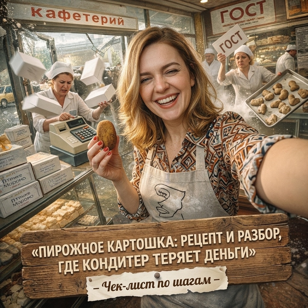    Готовим пирожное картошка: правильный рецепт и разбор финансовых ошибок admin