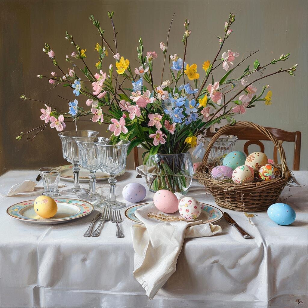 С наступающим праздником  светлой Пасхи! 