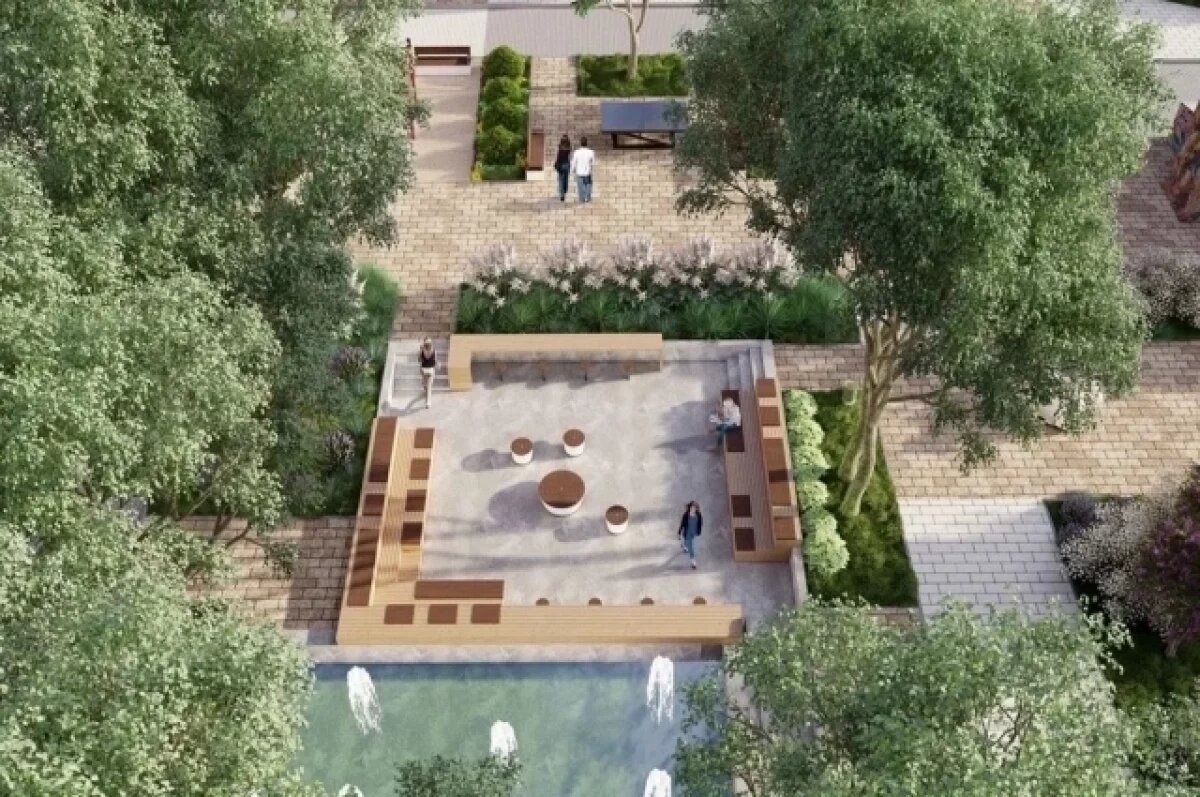    В центре Челябинска летом появится «карманный» сквер за 55 млн рублей