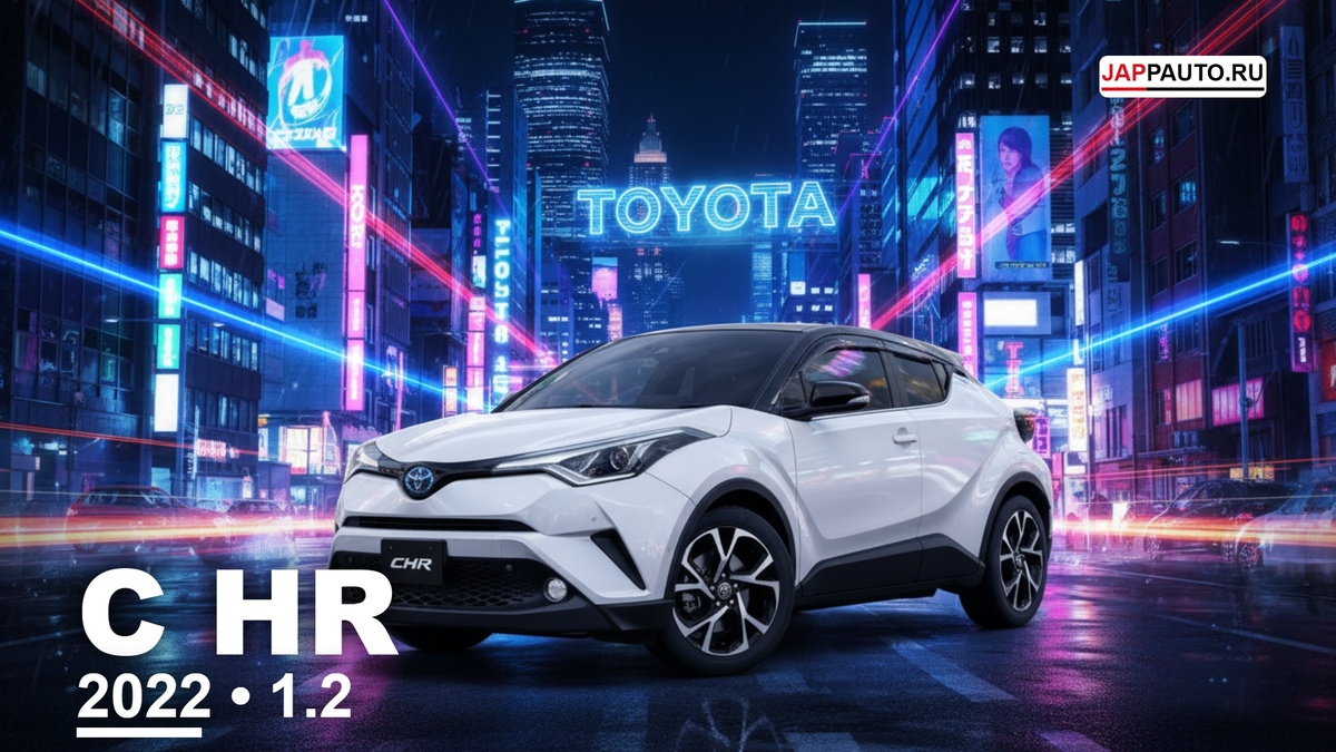 Toyota C-HR 22год- обложку делал нейродизайнер