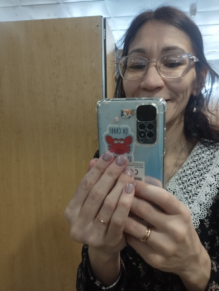 Свечусь от радости)) выполнять задуманное - это любовь 😁