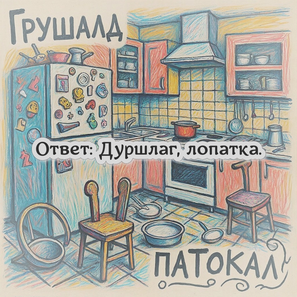 Дуршлаг, лопатка.