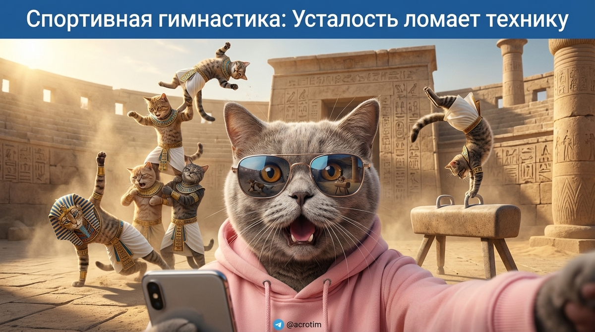    Физическое утомление напрямую влияет на качество и безопасность выполнения опорного прыжка. Тренер