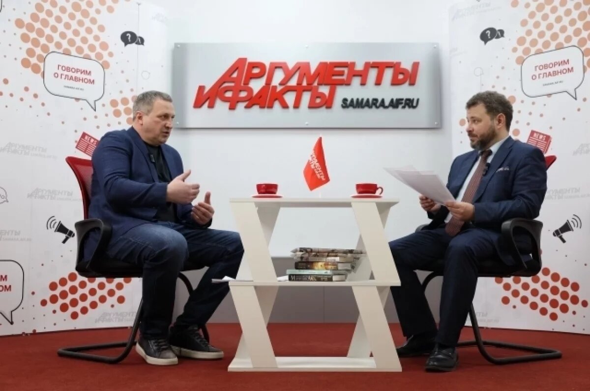    В пресс-центре «АиФ-Самара» глава города рассказал не только о делах хозяйственных, но и о своих жизненных принципах.