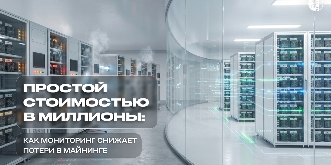 Простой стоимостью в миллионы: как мониторинг снижает потери в майнинге