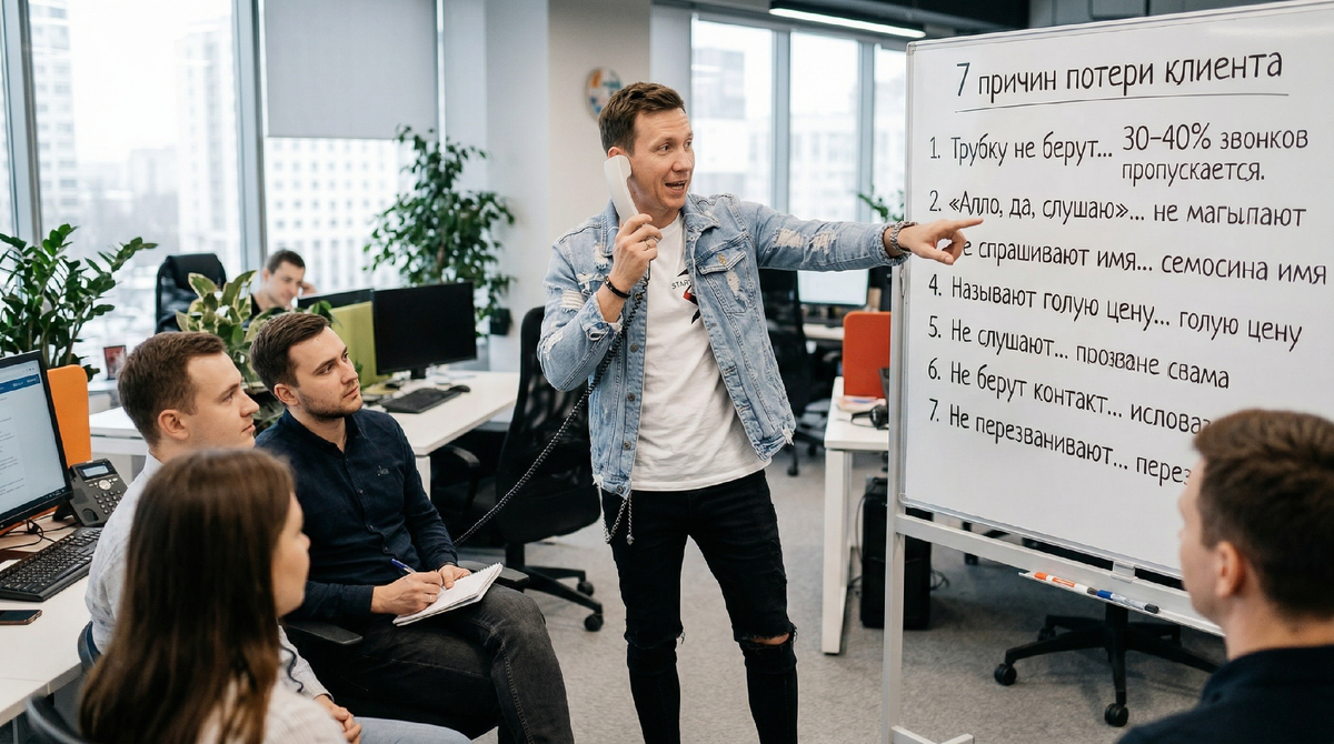 обучение телефонным переговорам отдел продаж