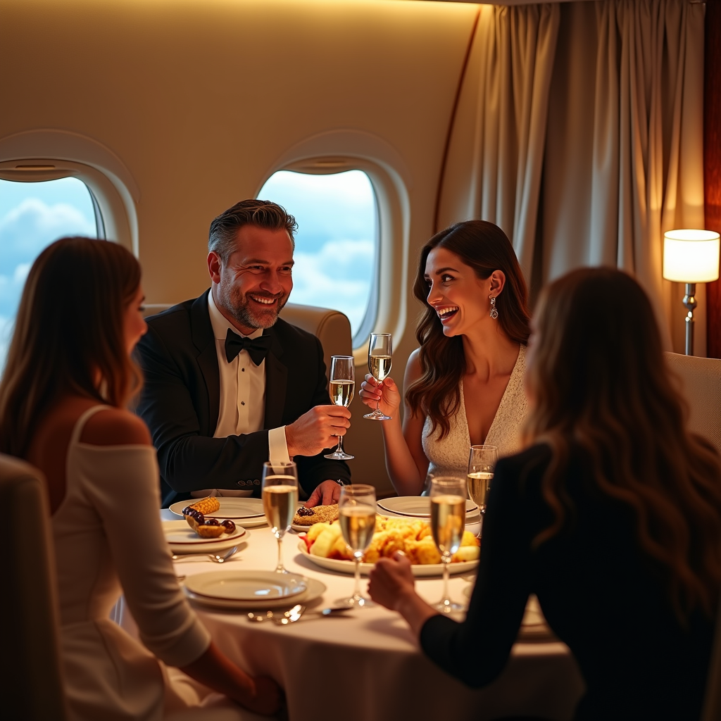    Юбилей компании в небе: как организовать незабываемый праздник на борту самолета Антон