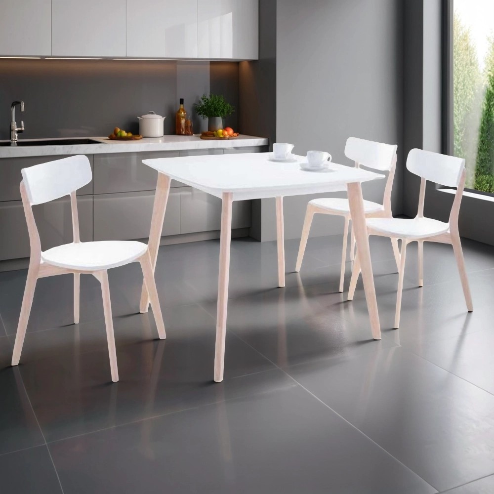 Стул кухонный Signal TIBI (белый/дуб беленый)