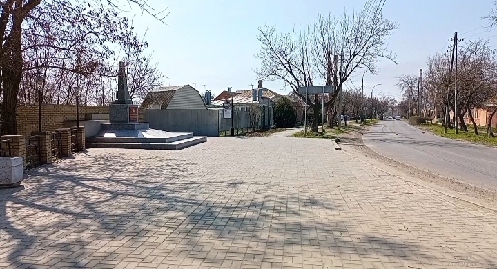 Город Таганрог, ул. Бабушкина. Смотровая площадка. Фото автора.