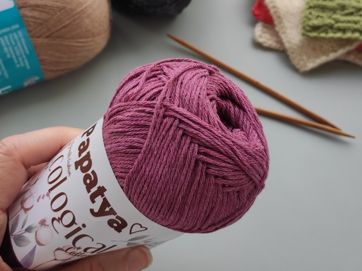 Тестирую новую пряжу + схемы ажурных узоров