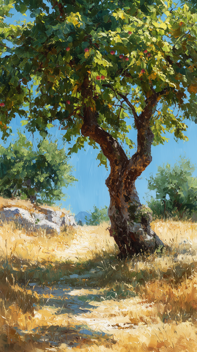 Старая яблоня