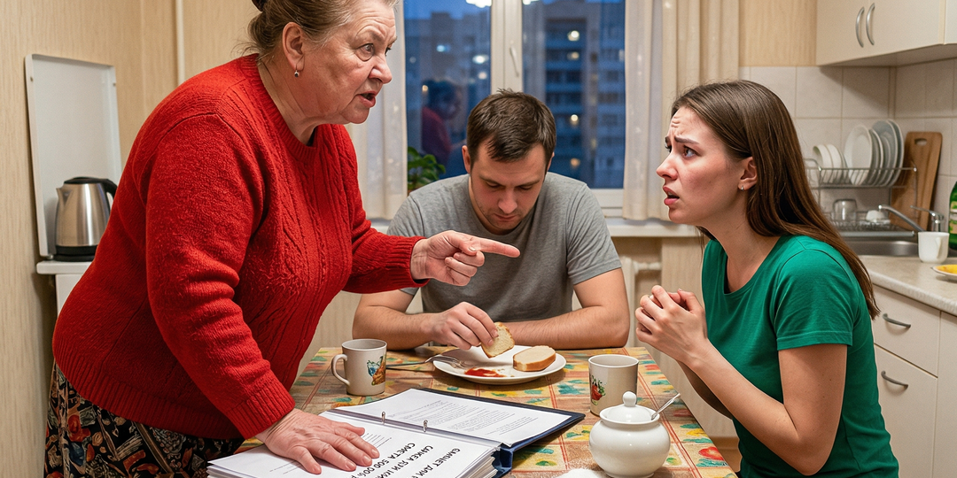 «Собирай вещи, сюда переедет мать его наследника», — скомандовала свекровь. Но она забыла про один важный документ в столе невестки