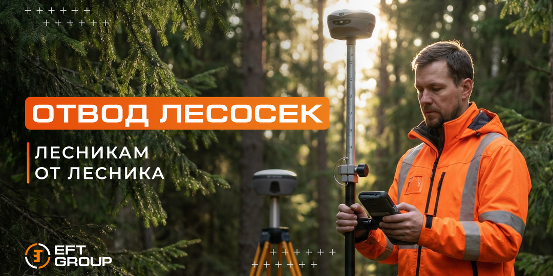 Отвод лесосек ГНСС для ЛЕСНИКА – от ЛЕСНИКА.