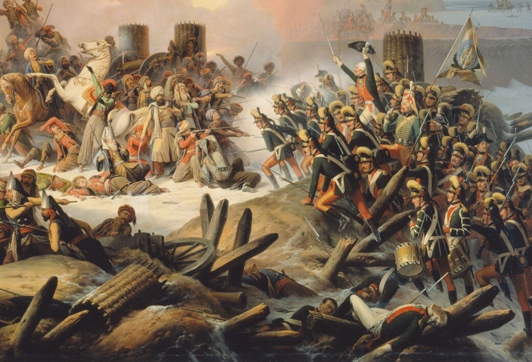 Штурм Очакова 6 декабря 1788 года (худож. Ян Суходольский, 1853) (фото из интернета, здесь как иллюстрация)