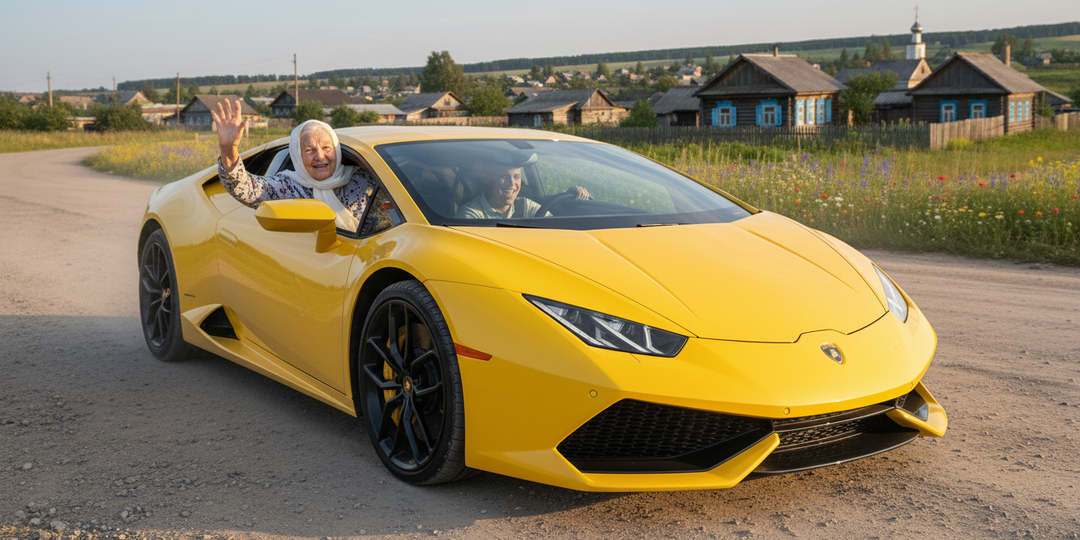 Как Степка-тракторист «Ламборджини» покупал