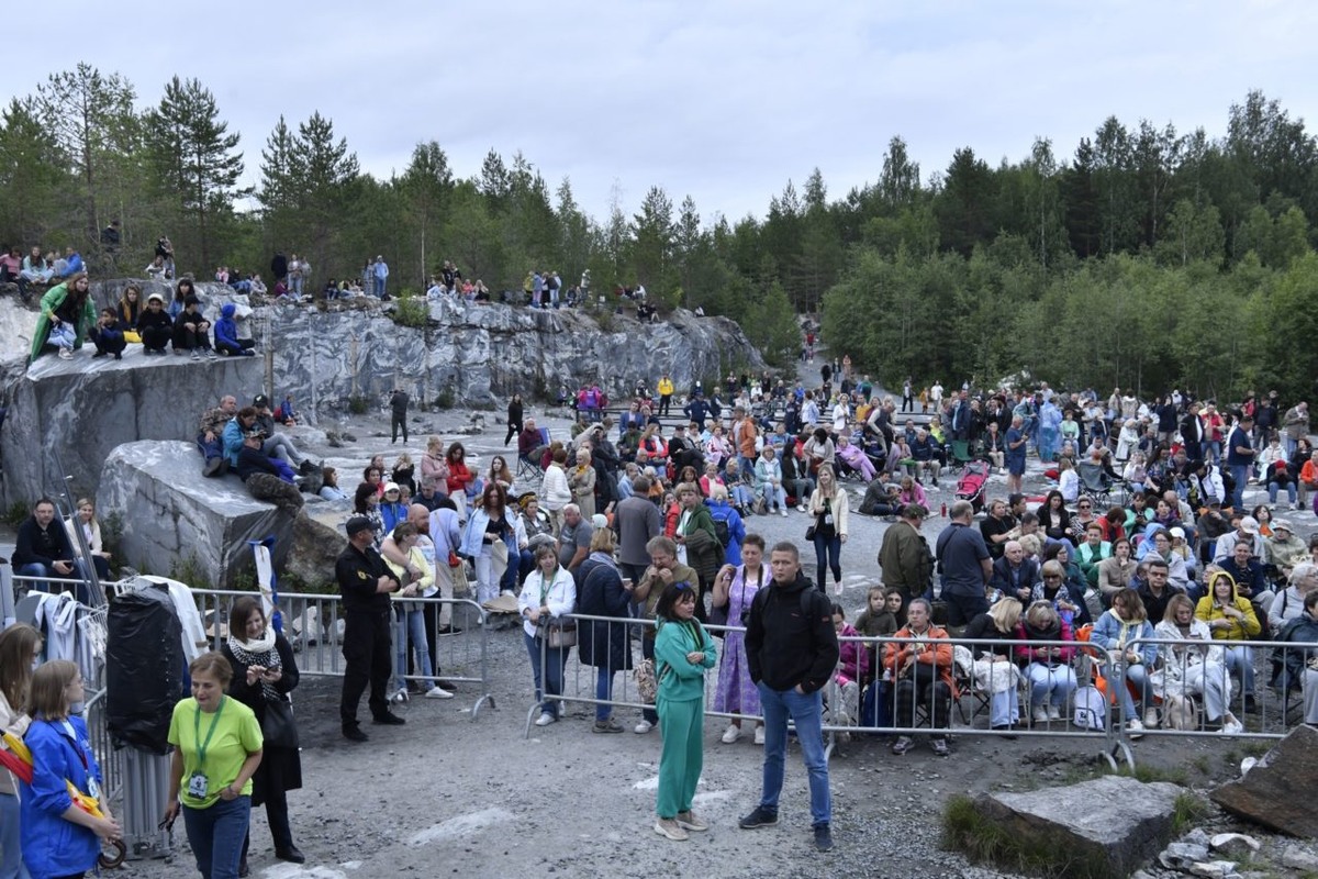    Фестиваль Ruskeala Symphony. Фото: "Республика" / Оксана Кудряшова