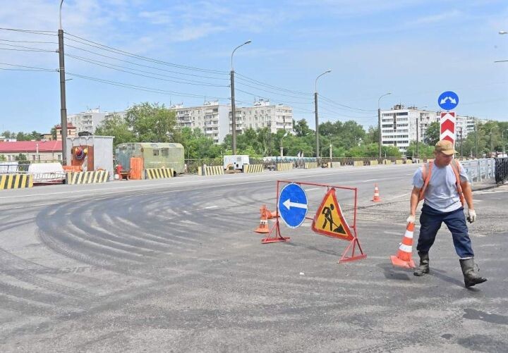 В Хабаровске реконструируют трамвайные пути и ключевые развязки