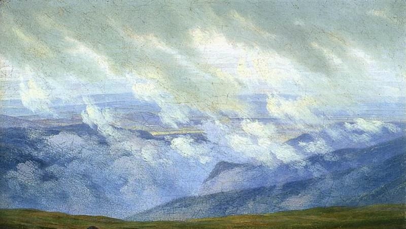     Каспар Давид Фридрих. Плывущие по небу облака   
undefined