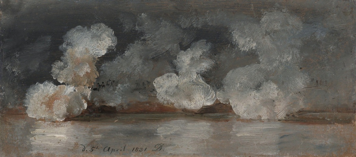     Юхан Кристиан Клаусен Даль. Дым от пушечных выстрелов. 1831   
undefined
