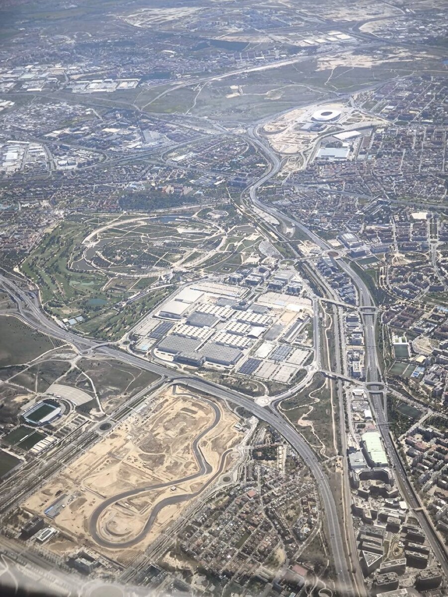    Новая трасса Формулы 1 в МадридеФото: Соцсети