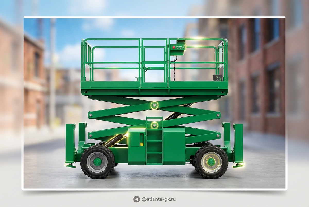    7 ключевых параметров для выбора ножничного подъемника Atlanta-gk