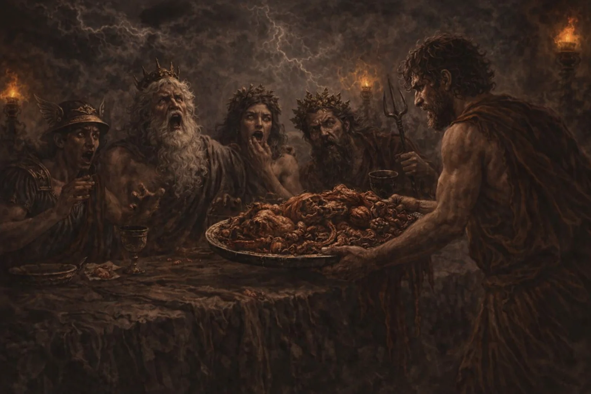 Тантал подаёт "блюдо"