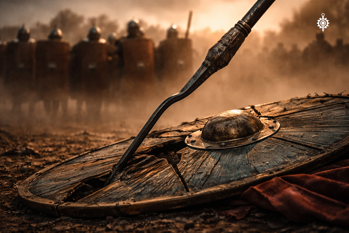 Главная задача конструкции — сделать щит противника бесполезным.