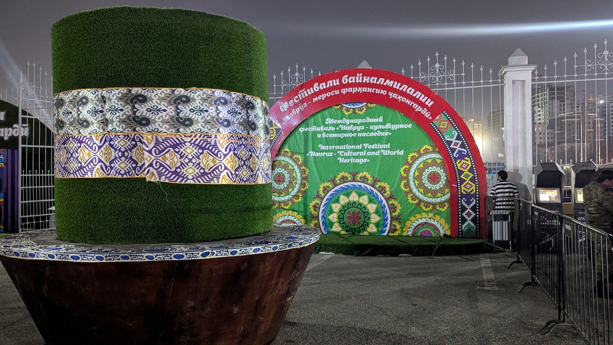 Декоротивные баннеры Navruz Fest