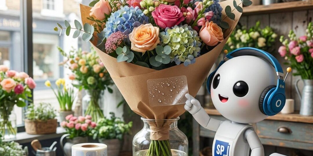 Наклейка на букет, которая работает 7 дней во влажной среде — реально ли это