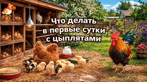 Что делать в первые сутки после вылупления цыплят 🐣🐤🐥