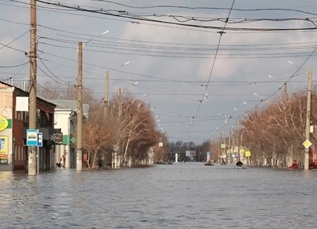    Орск в апреле 2024 года.